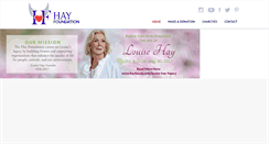 Desktop Screenshot of hayfoundation.org
